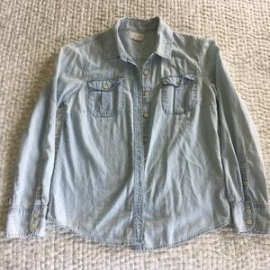 Chambray button up shirt